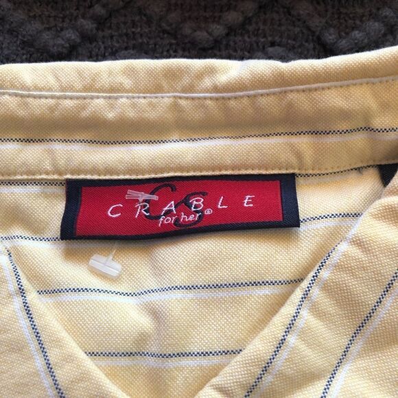 Yellow Crable long sleeve button up - Picture 7 of 10